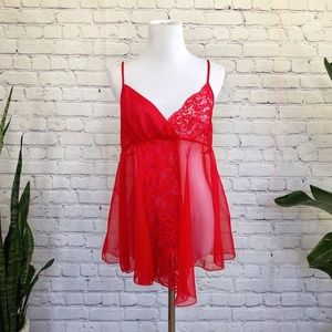Vintage Victoria’s Secret Sheer Lace Nightie